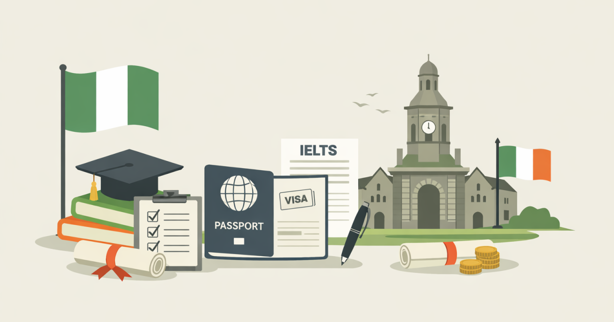 Admission requirements for Nigerian students applying to Irish universities guide