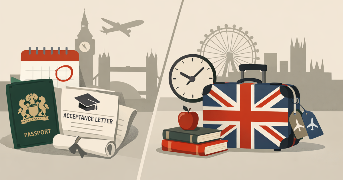 Can Nigerian students travel before UK course start date