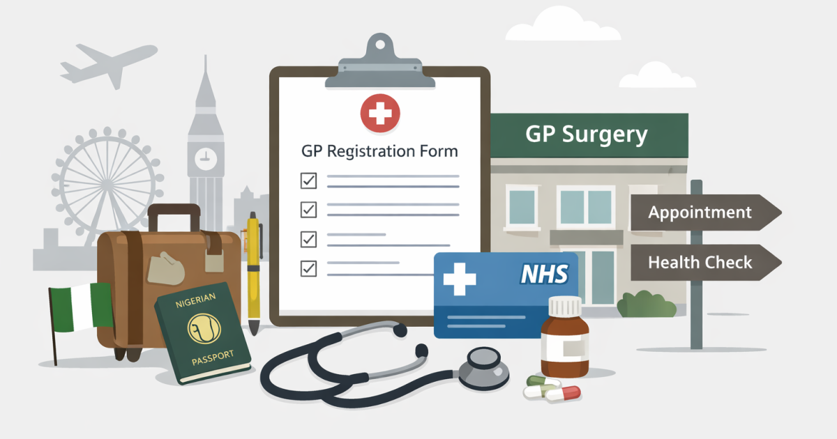 How Nigerian Students Register With a GP After Arriving in the UK​