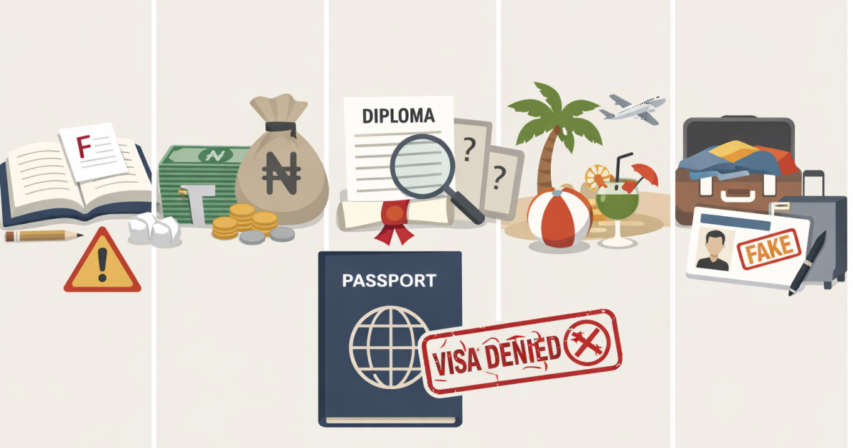 5 Types of Nigerian Students Most Likely to Get UK Visa Refusal