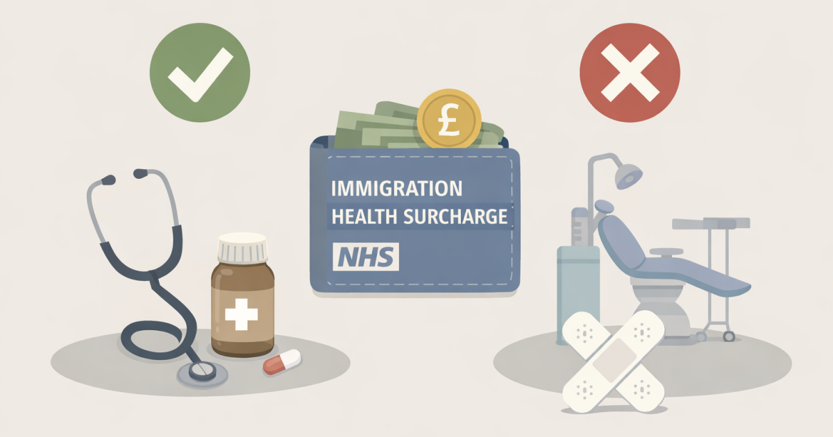 What the UK Immigration Health Surcharge Covers (And What It Does Not)