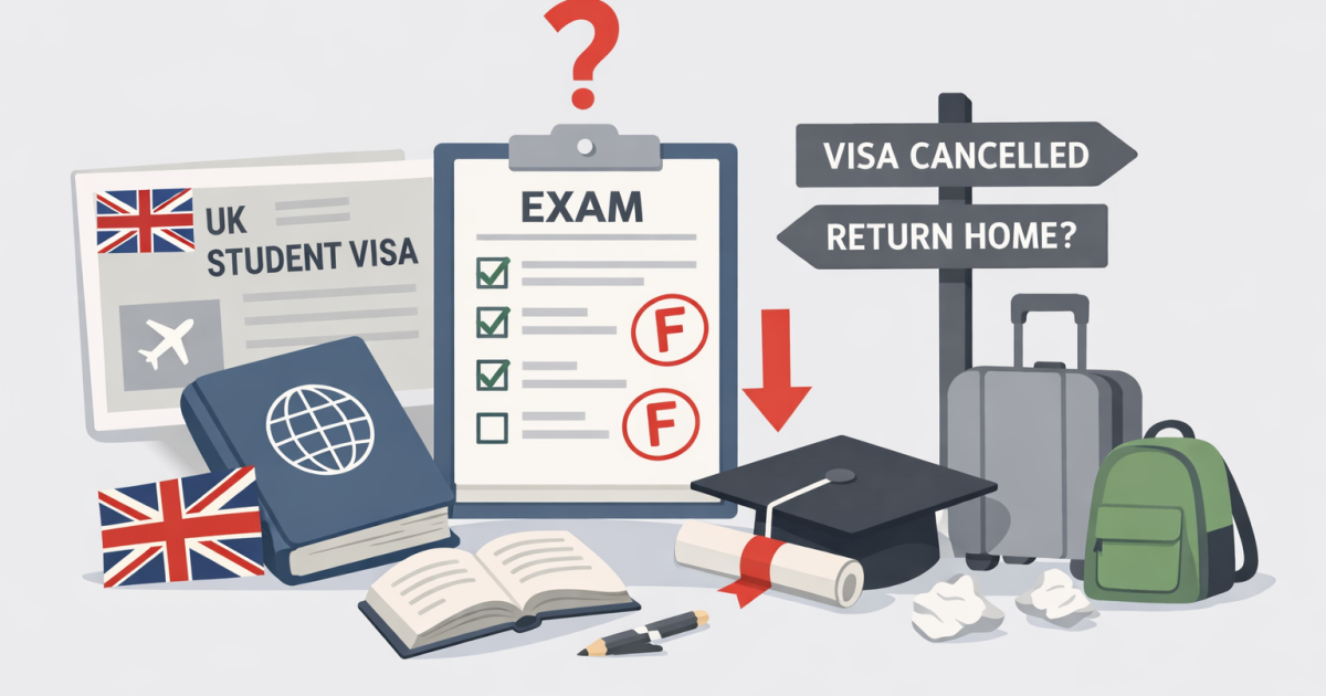 What Happens If You Fail Modules on a UK Student Visa